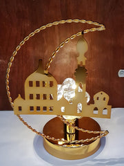 Eid Moon With Stars Decorative Lights | Ramadan Decoration Lights
