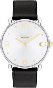 ELLIOT Women Watch, Analog - SILVER WHITE / BLACK