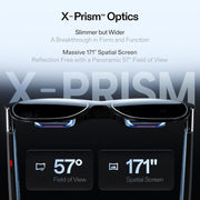 XREAL One Pro AR Glasses with X1 Chip, 3 DoF, 171" 57FOV 120Hz, BOSE Audio, Sony OLED, 3 Mode Dimming, Compatible with PS5, Nintendo Switch 2, iPhone 16/15, Steam Deck, PC, Android & iOS - L Size