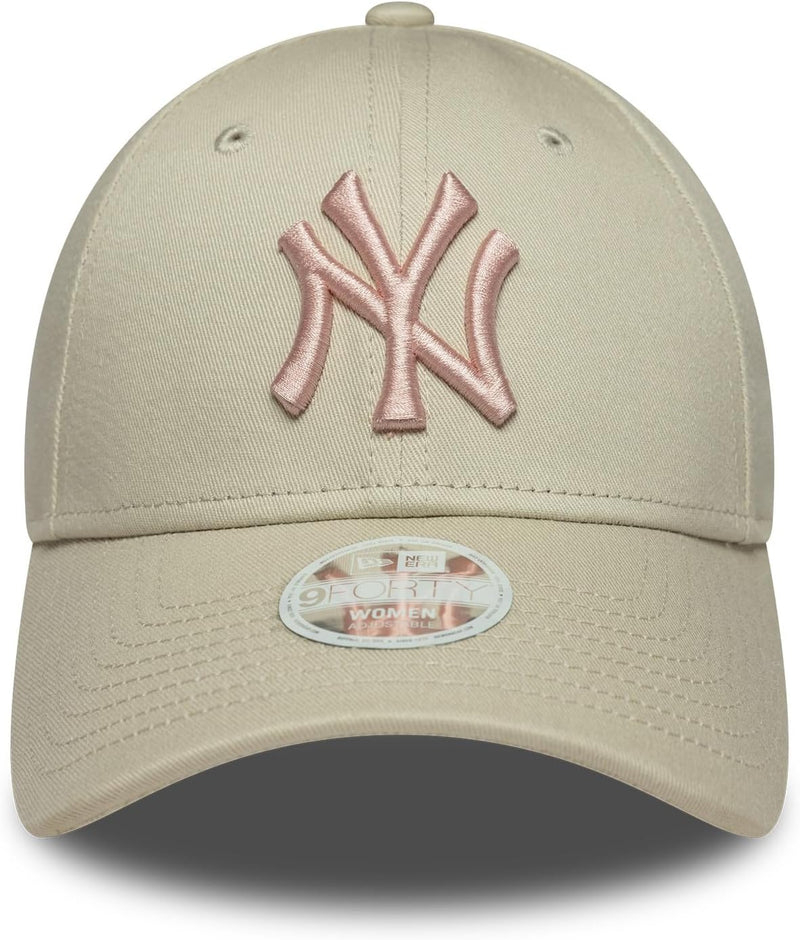 WMNS LEAGUE ESS 9FORTY NEYYAN STNPMP Womens Caps, LIGHT BEIGE, OSFM