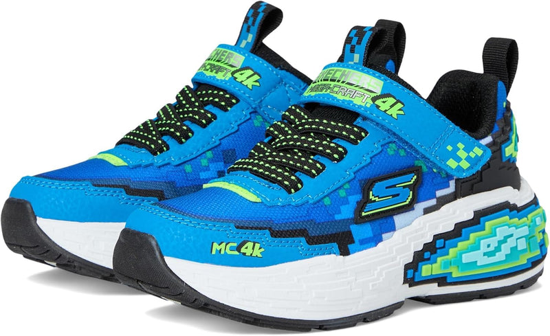 MEGA-CRAFT 4K boys Shoes - Blue/Lime