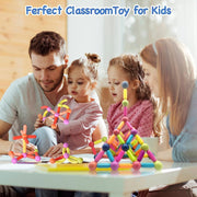 Baybee Magnetic Block Colour Box 26 Pcs 3D Magnetic Tiles Set Toys for Kids toddlers 3+, Building Blocks Construction, Magnitiles, Preschool Sensory Learning Toys, Enlighten Creativity Early