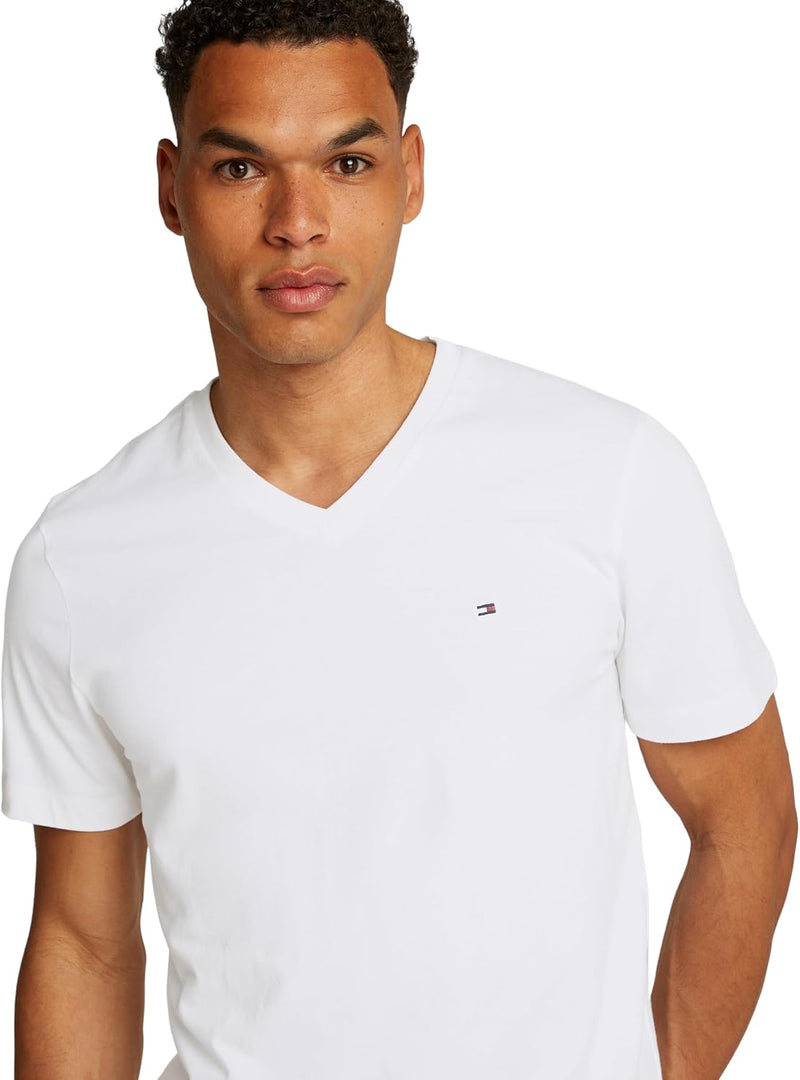 Tommy Hilfiger Mens Core Tommy Flag Logo Tee T-Shirt