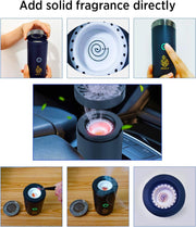 Aroma Diffuser, Mini Portable Bakhoor Incense Burner, USB Rechargeable, Arabic Electric Holder, Travel & Home Fragrance, Thin