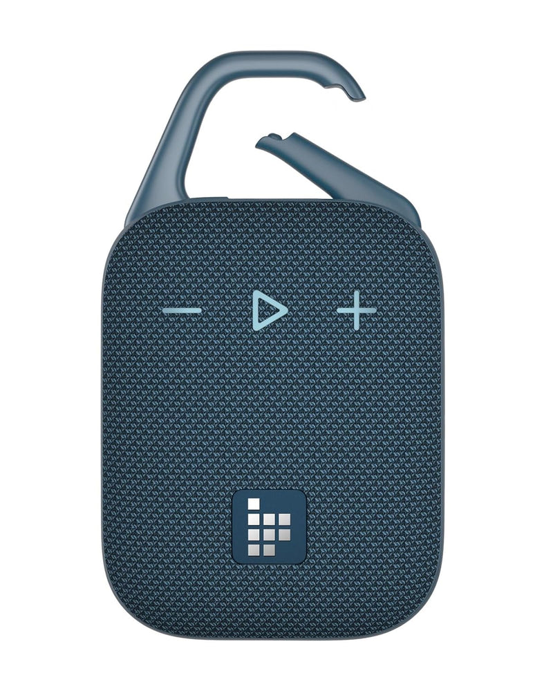 Tronsmart Mirtune H1 Portable Outdoor Speaker, 18H Playtime, Loud Sound and Punchy Bass, Integrated Carabiner, IPX7 Waterproof, Customize EQ, Bluetooth 5.3 Speaker for Travel, Hiking, Camping(Blue)
