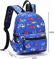 Kids Backpack, Lightweight Preschool Baby Rucksack for Boys Daycare, Preschool and Kindergarten, Perfect Size for School and Travel - A - Style
