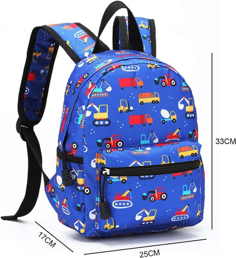 Kids Backpack, Lightweight Preschool Baby Rucksack for Boys Daycare, Preschool and Kindergarten, Perfect Size for School and Travel - A - Style