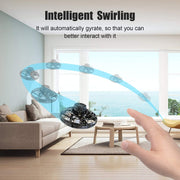 ECVV Hand Operated Drones,Mini Flying Ball Toys,Helicopter Toys with 360 Rotating and Shining LED Lights for Kids Adults Outdoor Fun MULTICOLOR