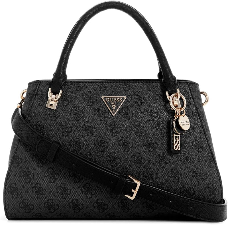 Womens Noelle Luxury Satchel Handbag - gray