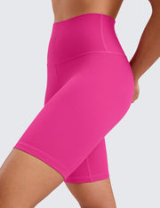 CRZ YOGA Womens Butterluxe Biker Shorts 8 "- High Waisted Workout Running Volleyball Spandex Yoga Shorts