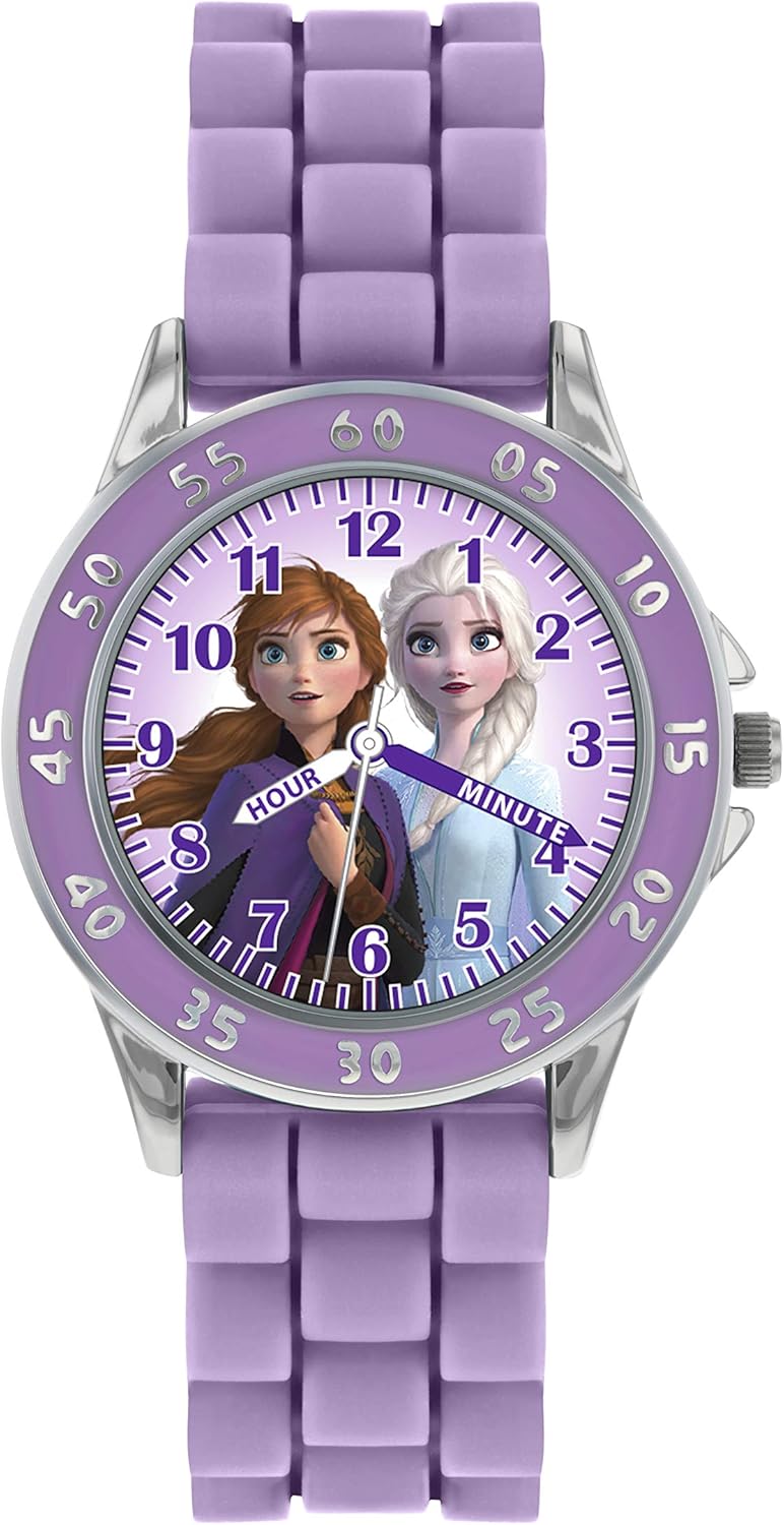 Disney Frozen 2 Purple Silicon Strap Watch FZN9505