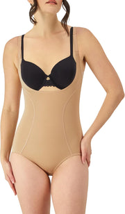 Women's Open Bust Shapewear, Wear Your Own Bra Smoothing Shapewear Briefer - BODY BLUSH