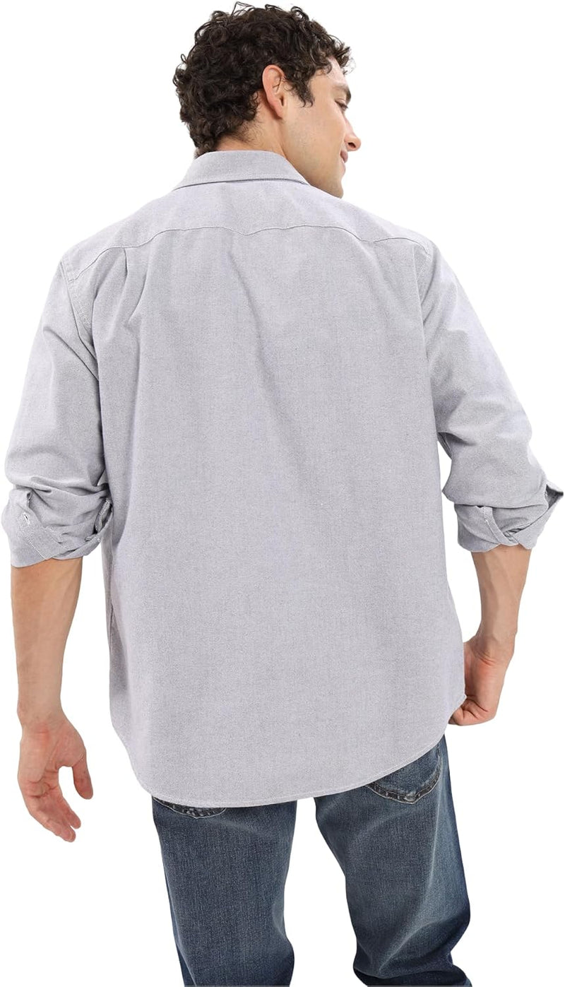 American Eagle Mens AE Everyday Oxford Button-Up Shirt Classic