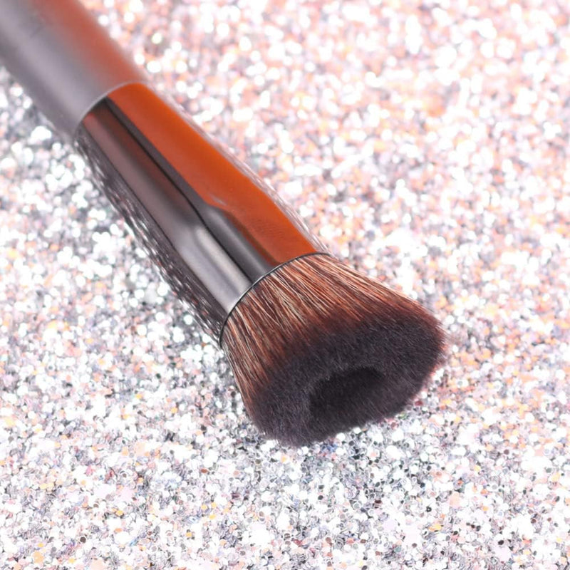 Vela.Yue Liquid Foundation Brush for Natural Flawless Look Angled Perfecting Face Brush