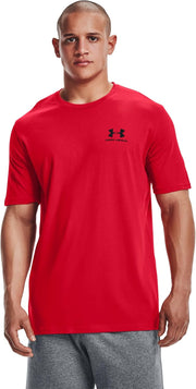 Mens CORE GRAPHICS Top - Short sleeve (pack of 1) - Red