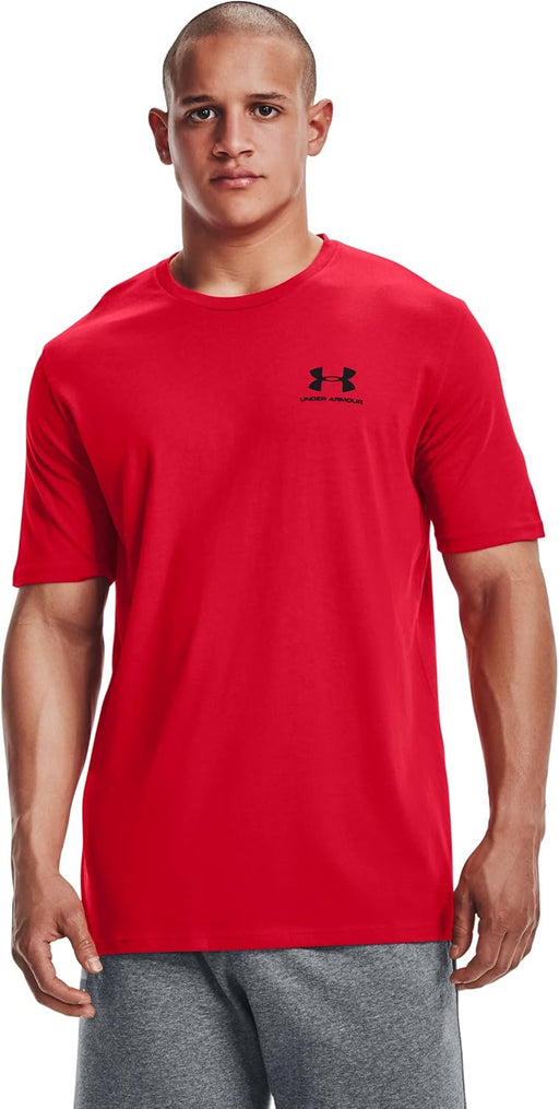 Mens CORE GRAPHICS Top - Short sleeve (pack of 1) - Red