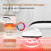 Angju Body Sculpting Machine, Lymphatic Vibration Drainage Massager & Anti Cellulite Massage Tool, Handheld Body Shaping Machine for Belly, Waist, Arm, Leg, Butt Gift for Men & Women