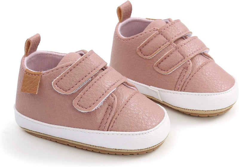 Baby Shoes Boys Girls Infant Sneakers Non-Slip Sole Toddler Crib First Walker Shoes Flat Lazy Shoe