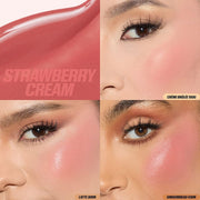 Huda Beauty Baby Blush Mild Mocktail Duo Kit - Liquid Blush - 2x2ml - Strawberry Cream and Ube Cream