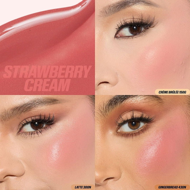 Huda Beauty Baby Blush Mild Mocktail Duo Kit - Liquid Blush - 2x2ml - Strawberry Cream and Ube Cream