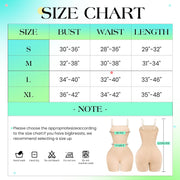 Strapless Shapewear Bodysuit Tummy Control Full Body Shapewear Seamless Butt Lifter Mid Thigh Jumpsuit Tops