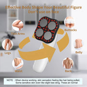 Angju Body Sculpting Machine, Lymphatic Vibration Drainage Massager & Anti Cellulite Massage Tool, Handheld Body Shaping Machine for Belly, Waist, Arm, Leg, Butt Gift for Men & Women