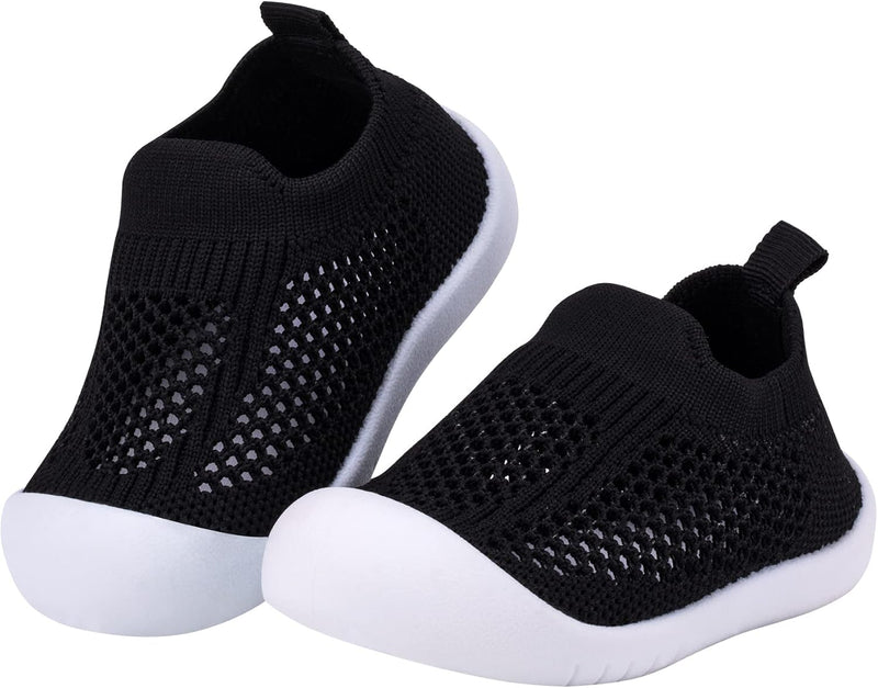 Baby Toddler Non-Skid Sock Shoes Indoor Slipper Breathable Cotton Mesh Lightweight Sole Infant Boy Girls Kids Children