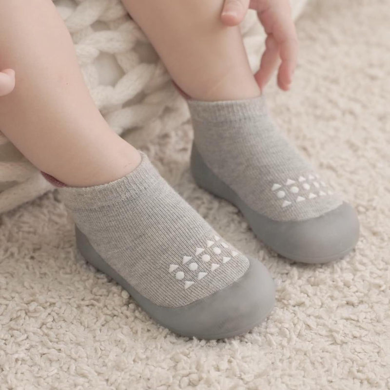 Bearbay Baby Sock Shoes Baby Walking Shoes Infant Non-Slip Breathable Slippers with Soft Rubber Sole Baby Boys Girls Sneakers