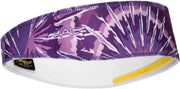 Halo Headband II Sweatband Pullover for Men and Women - Purple Tie Dye
