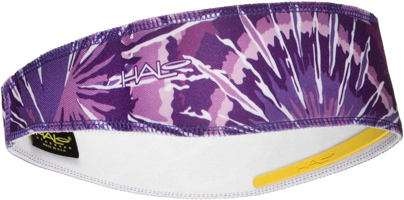 Halo Headband II Sweatband Pullover for Men and Women - Purple Tie Dye