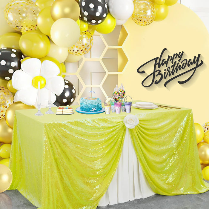 B-COOL Black Sequin Backdrop Curtain Glitter - Halloween Black Backdrop 2 Panels 4ftx8ft Curtain Drapes Shiny Background for Parties Shimmer Wall Backdrop Cloth