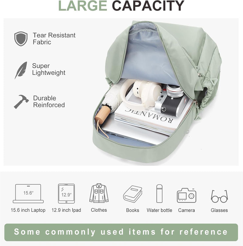 livbote School Backpack Teenager Backpack School Women Men Waterproof Lightweight Daypack Daypack Travel Backpack for Girls Boys