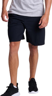 Men's Premium Ringspun Cotton Short with Pockets - Basic Cotton - Black