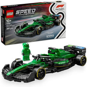 Speed Champions Aston Martin Aramco F1 AMR24 Race Car Toy with a Collectible Formula 1 Driver Minifigure - Model Kits for 10+ Year Old Boys & Girls or Adult Motorsport Fans 77245