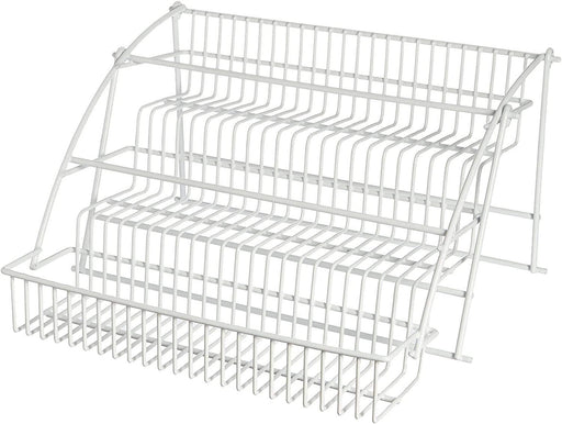 Pull Down Easy Access Cupboard Spice Rack V2 - White