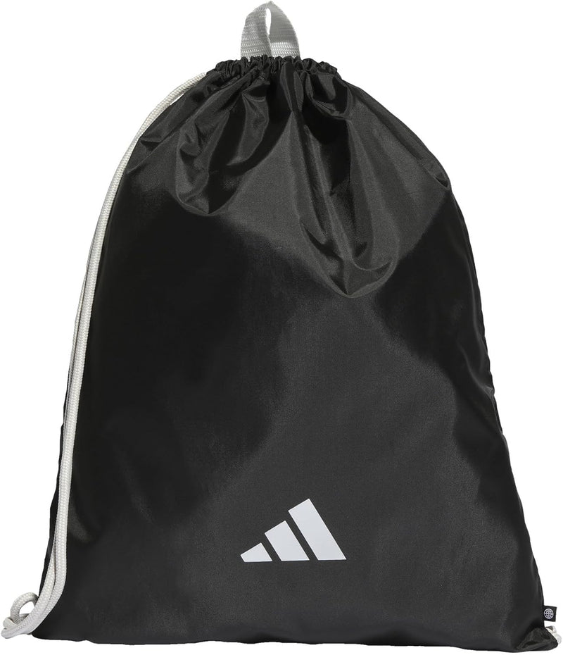 Adidas Running Gymbag Shoebag Unisex Adults Backpack Black/Silvmt/Silvmt Size One size