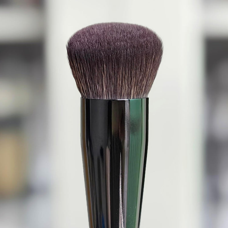 Vela.Yue Liquid Foundation Makeup Brush Rounded Slant Buffing Blending Thick Liquid Creams Beauty Applicator