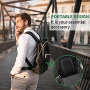 Hard Shell Pen Case EVA Small Pencil Case Durable Multifunctional Waterproof Black Zipper Stylus Executive Pens Data Cables