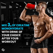 Carbamide Forte Micronised Creatine Monohydrate Powder Creatine powder for men and women Creatine Supplement for Lean Muscle Volumization, Strength & Energy-Blueberry- 62 Servings - 250 Grams
