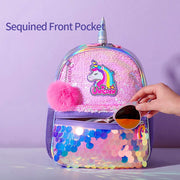 Eazy Kids Unicorn Sparkle Backpack - Pink
