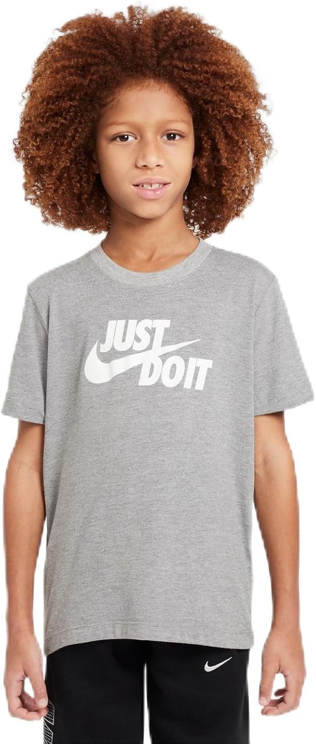 Unisex Kids Nike Sportswear T-shirt (Ältere Kinder) T-Shirt - DKGREYHEATHER