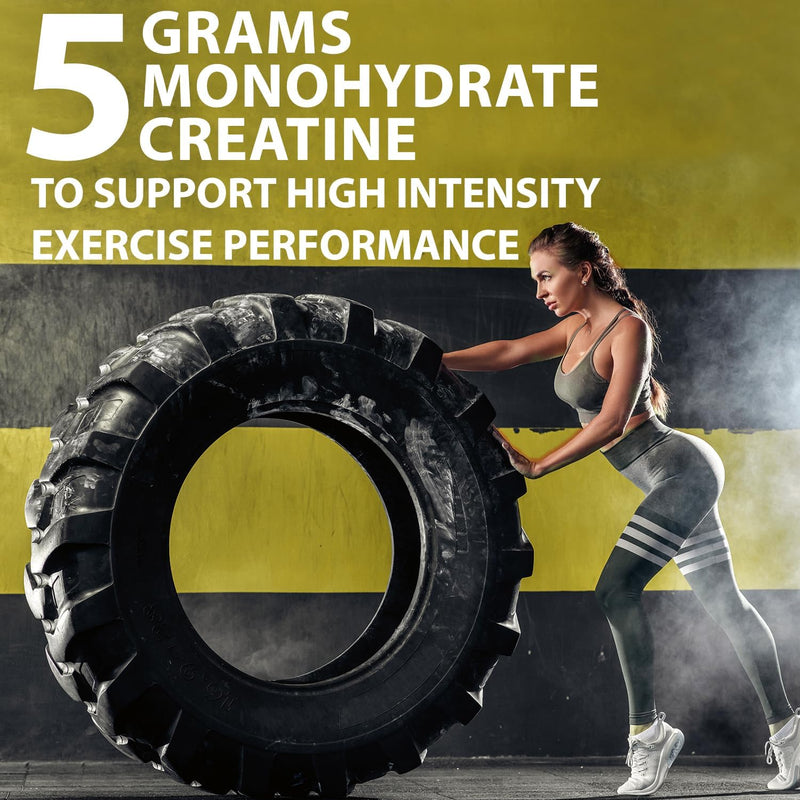 Balsa Nutrition Creatine Monohydrate Powder- 300g, 5g Per Serving (Unflavored) Supports Muscle Strength, Workout & Performance Recovery, Produce Energy, Immune Booster Non- GMO
