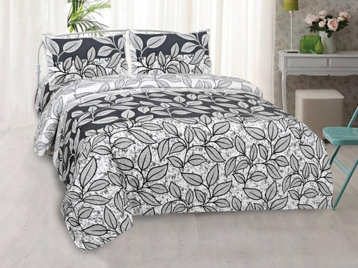SUFAYA FAB Printed Indian Sanganer Royal Cotton Premium Big Size Bedsheets for Modern Look(100x100) inches with Two Pillow (18x28)