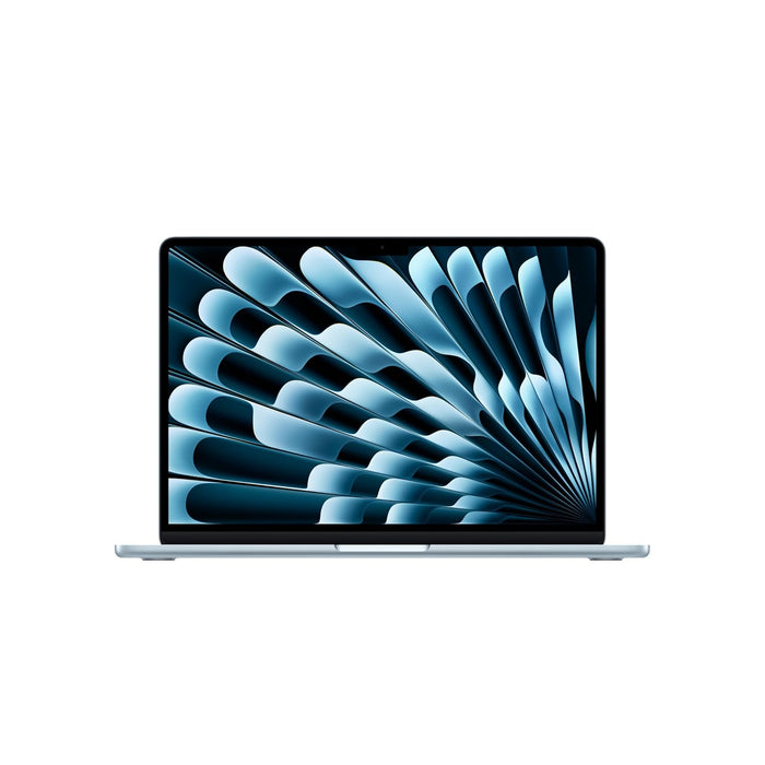 Apple 2025 MacBook Air (13-inch, Apple M4 chip with 10-core CPU and 8-core GPU, 16GB Unified Memory, 256GB) - Sky Blue;English