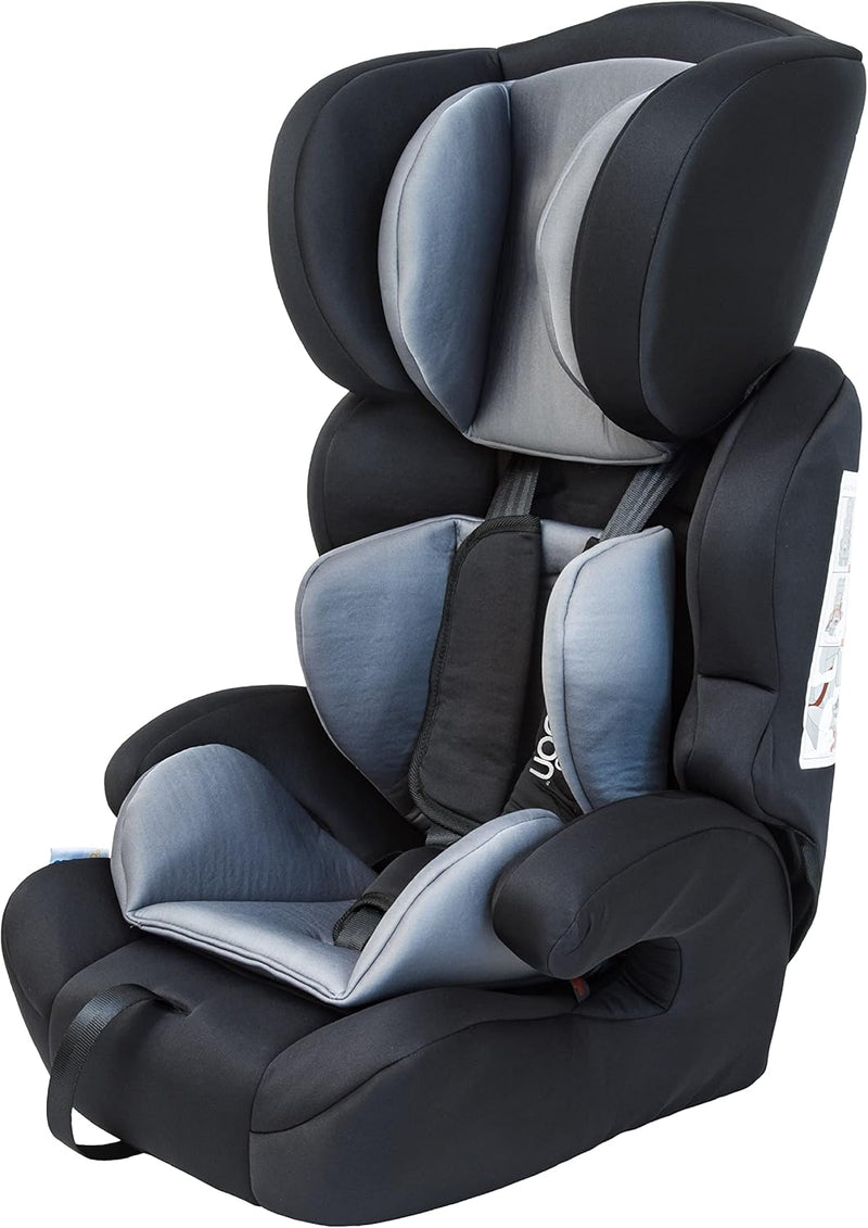 The Moon Brand Tolo Car Seat – Baby Travel Gear for Kids (9m to 11yrs) – ForwardFacing Child Booster Seat w/ Adjustable Headrest – Group 123 Comfort Car Accessories – Green