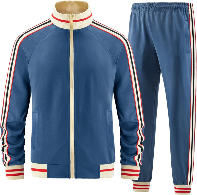 Men Track Suits for Men Set mens track suits 2 piece set (pack of 2) - Ai-tz004