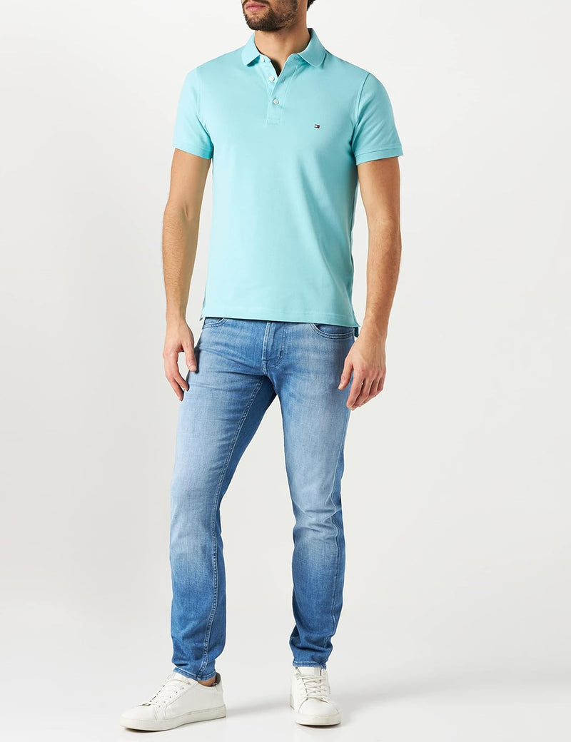 Tommy Hilfiger Mens 1985 Slim Polo Shirt (pack of 1)