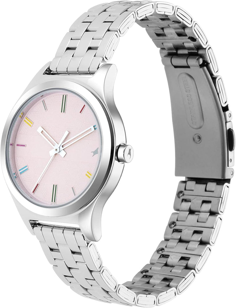 Fastrack Stunners Analog Round Watch for Women's