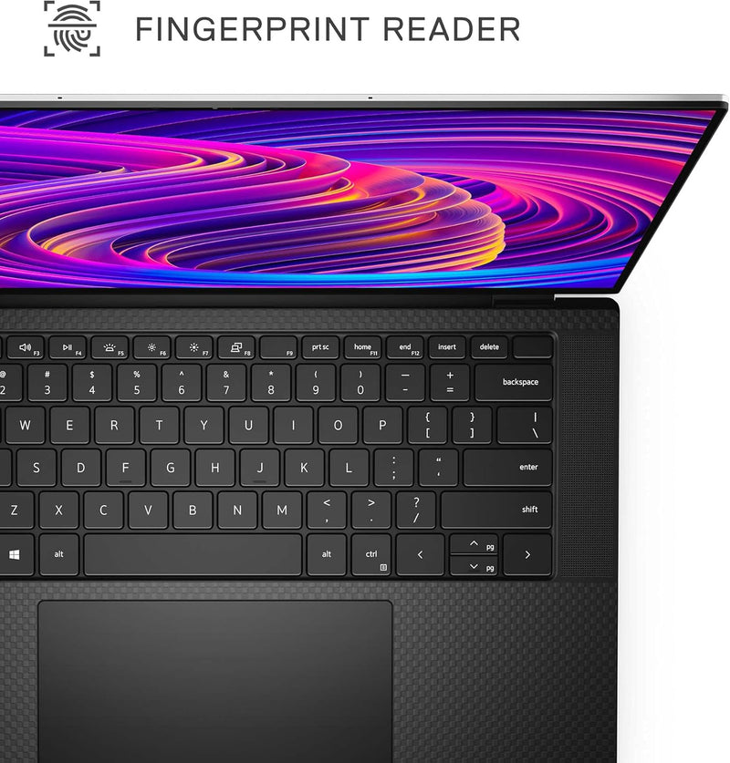 Dell Xps 15 9510 15.6" Fhd+ Laptop, Intel Core I7-11800H, 16GB RAM, 512GB Ssd, Nvidia Geforce Rtx 3050Ti 4GB, Backlit Keyboard, Fingerprint Reader, Windows 10 Home, (Silver)
