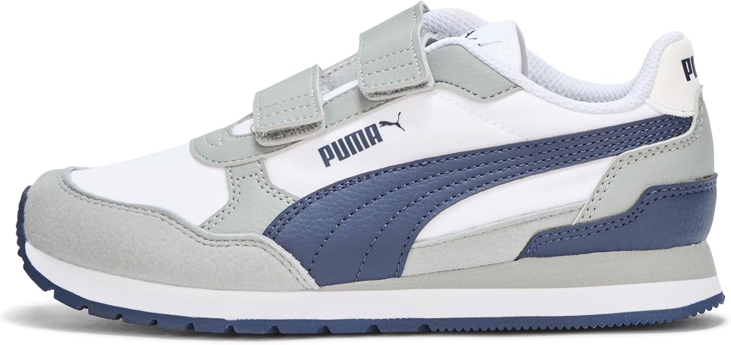 PUMA Unisex-Child St Runner Hook and Loop Sneaker